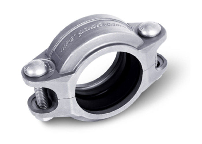 Medium Pressure 600 Psi Grooved Pipe Fitting EPDM Stainless Steel