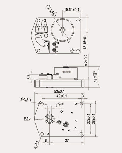 DC2.5V Zone Valve Motor